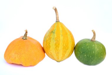 kabak üzerine beyaz izole