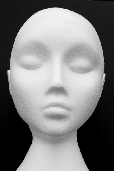 Close-up of white manequin — Stock Photo, Image