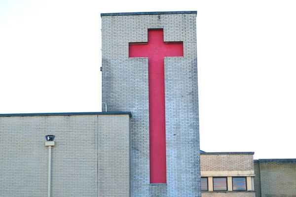 Large red cross — Stock Photo, Image