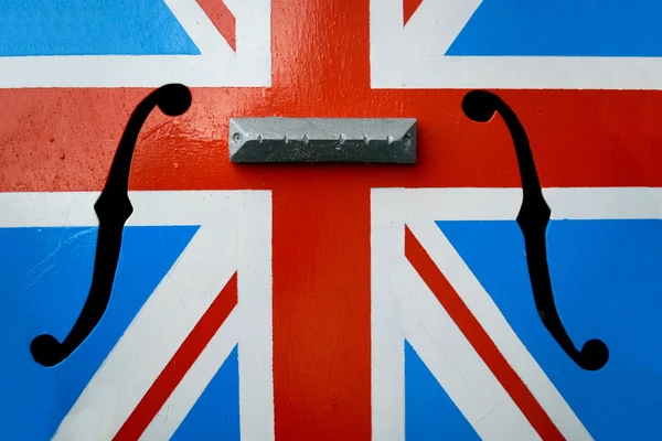 İngiliz bayrağı Close-Up — Stok fotoğraf