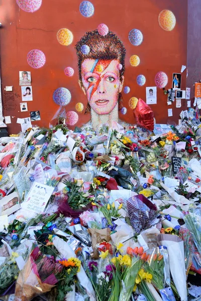 Tribute to David Bowie — Stock Photo, Image