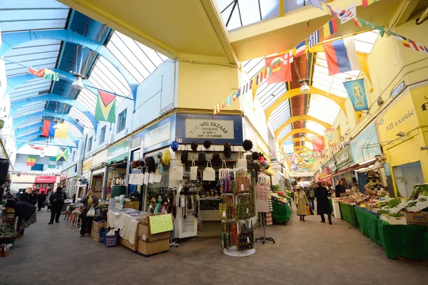 Interieur van Brixton markt — Stockfoto