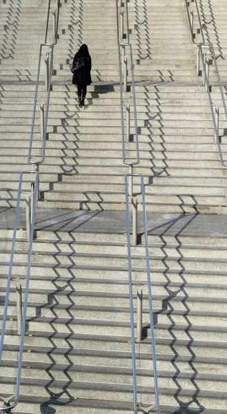계단 및 난 간 — 스톡 사진
