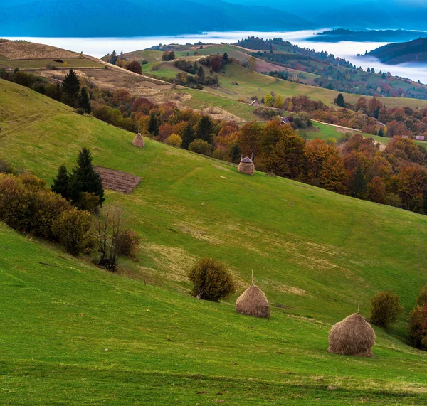 Paysage d'automne en montagne — Photo