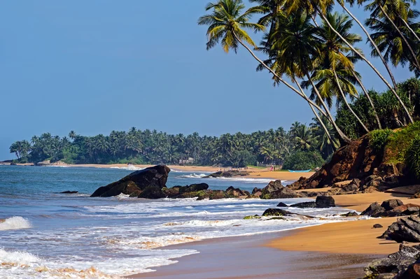 Oceano Praia Sri Lanka — Fotografia de Stock