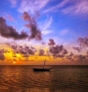 Kenya Mombasa'da Beach