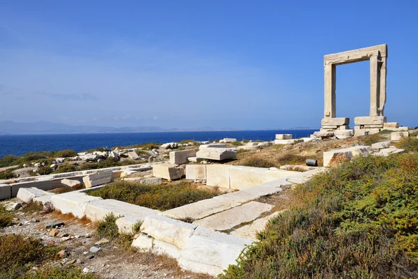 Naxos portara — Stok fotoğraf