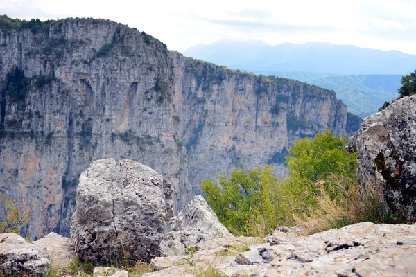 O desfiladeiro de Vikos — Fotografia de Stock