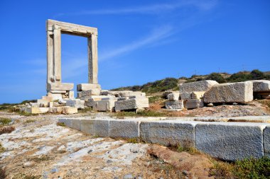 Naxos Portara, Kyklades ünlü dönüm noktası