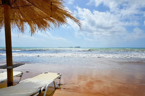 Plage de Xi, Céphalonie, Grèce — Photo