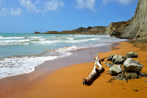 Xi beach, Kefalonia, Grécia — Fotografia de Stock