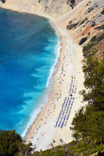 Spiaggia di Myrtos, Grecia — Foto Stock