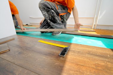 Laminat zemin işi marangoz