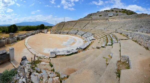 Ancient theatre at Filipi — Stock Photo, Image