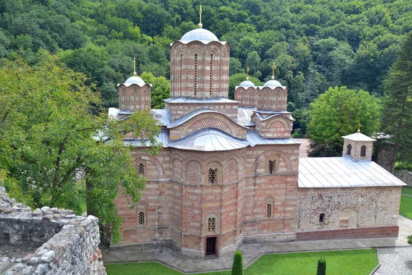 Ravanica Serbia August Servisch Orthodox Christelijk Klooster Ravanica Augustus 2020 — Stockfoto