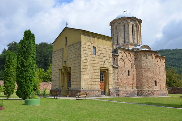 Sisevac Serbia Augeight Serbian Christian Monastery Sisojevac August Serbia Sisevac — 스톡 사진