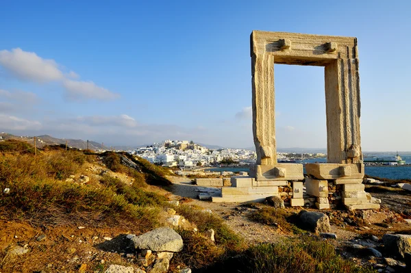 Portara, Naxos island, Greece — Stock Photo, Image