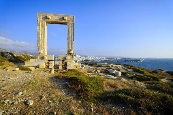 Portara, Naxos island, Greece — Stock Photo, Image