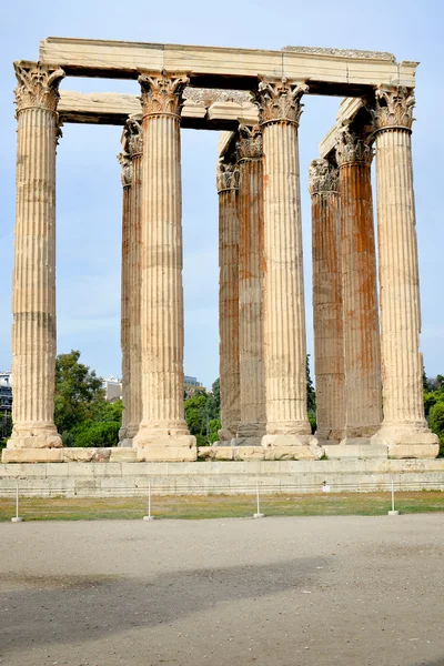 Olympiska zeus tempel — Stockfoto