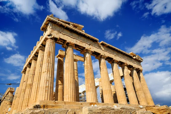 Partenone sull'Acropoli di Atene — Foto Stock