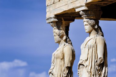 Akropolis, Atina, caryatides
