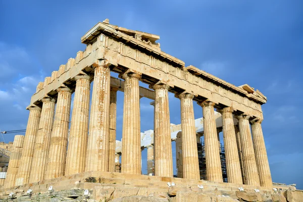 Partenón sobre la Acrópolis de Atenas — Foto de Stock