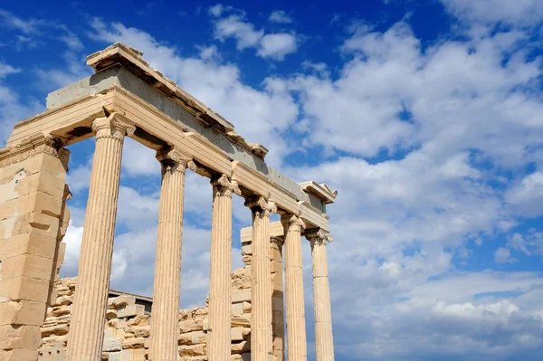 Erechteion at Acropolis — Stock Photo, Image