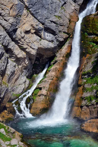 Cachoeira savica — Fotografia de Stock