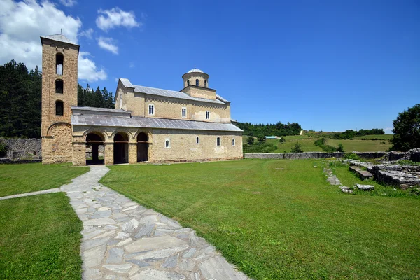 세르비아 정교회 수도원 Sopocani — 스톡 사진