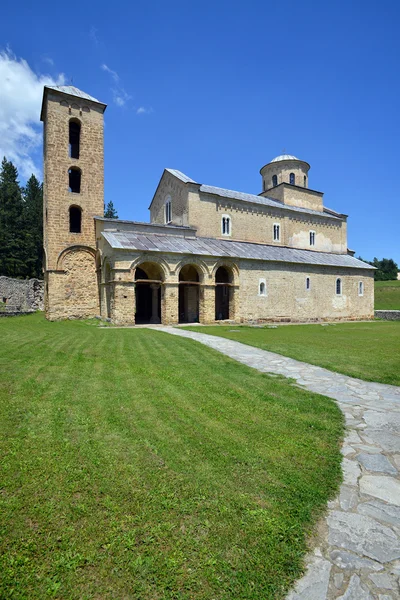 Monastero ortodosso serbo Sopocani — Foto Stock