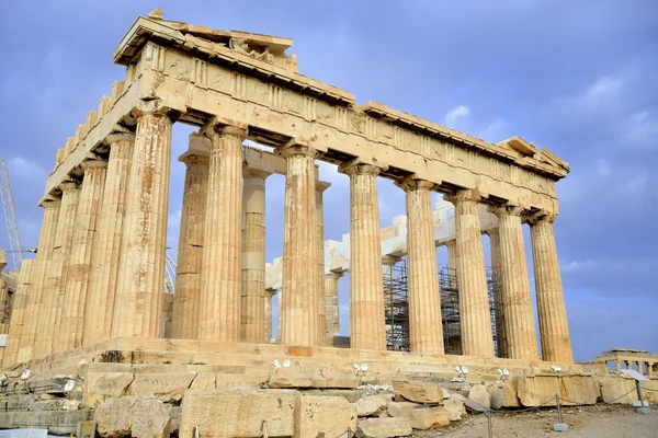 Partenone sull'Acropoli di Atene — Foto Stock