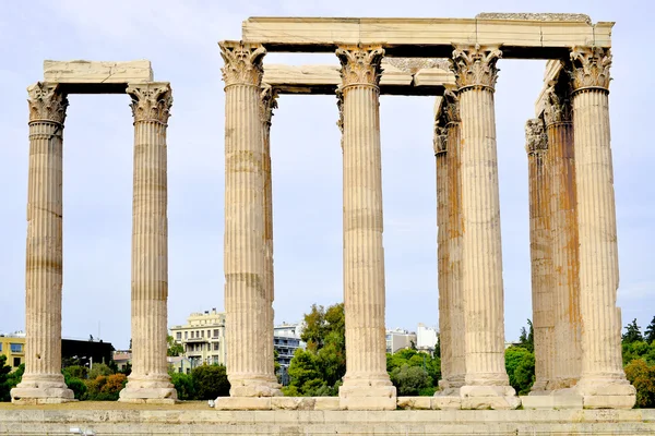 Templo de Zeus, Atenas, Grécia — Fotografia de Stock