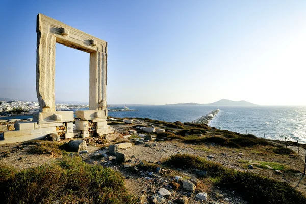 Naxos portara — Stok fotoğraf