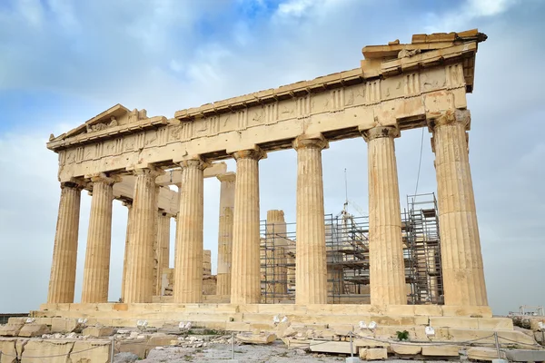 Parthenon on the Acropolis in Athens — Stock Photo, Image