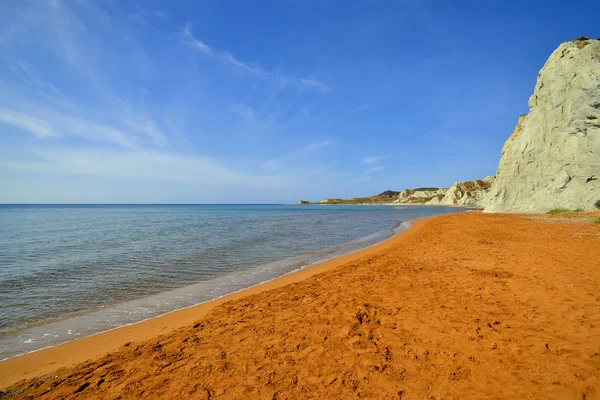 Spiaggia di Xi, Cefalonia — Foto Stock