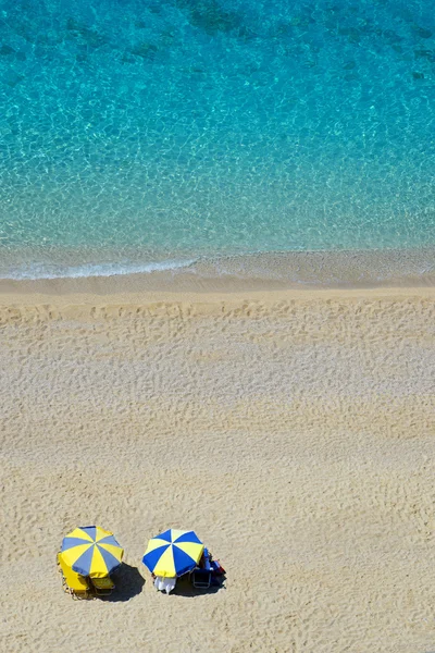 Egremni beach, lefkada, griechenland — Stockfoto
