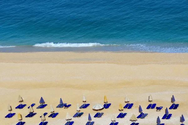 Myrtos Plajı, Kefalonia, Yunanistan — Stok fotoğraf