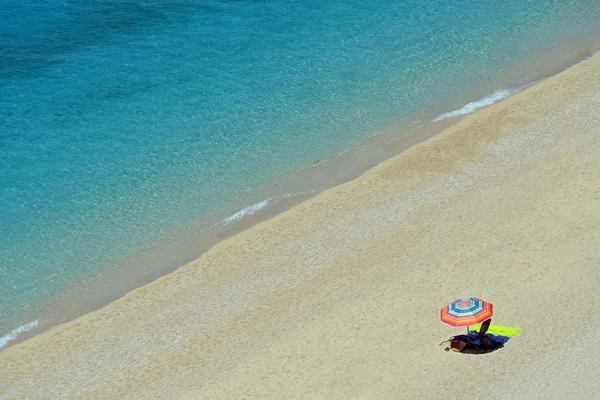 Egremni beach, Lefkada, Greece — Stock Photo, Image