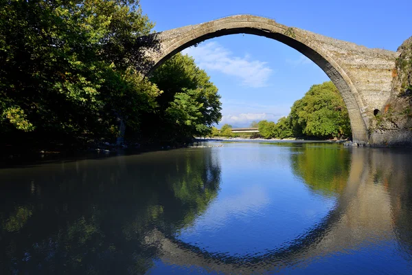 Konitsa bridge, Grekland — Stockfoto