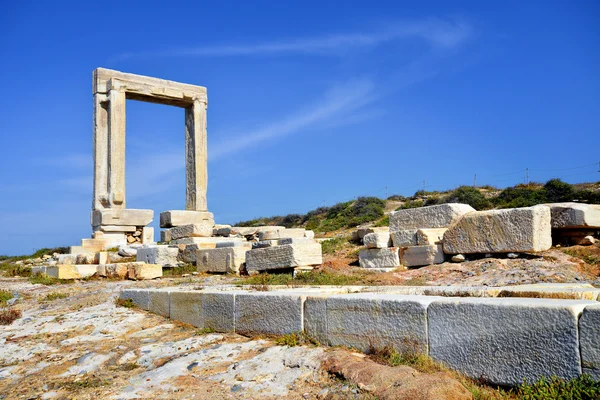 Naxos portara — Stok fotoğraf