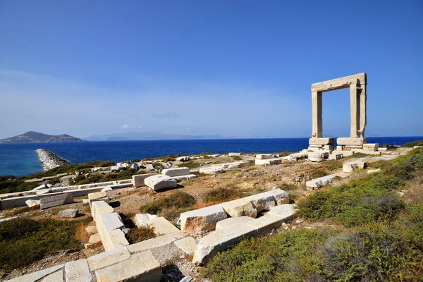 Naxos portara — Stok fotoğraf