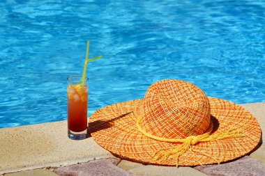 Plaj sahne, yaz tatil kavramı