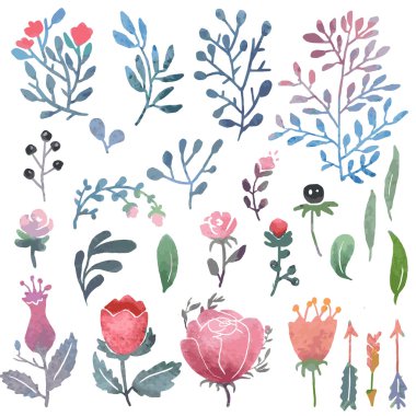 Sulu Boya doğa küçük resim.