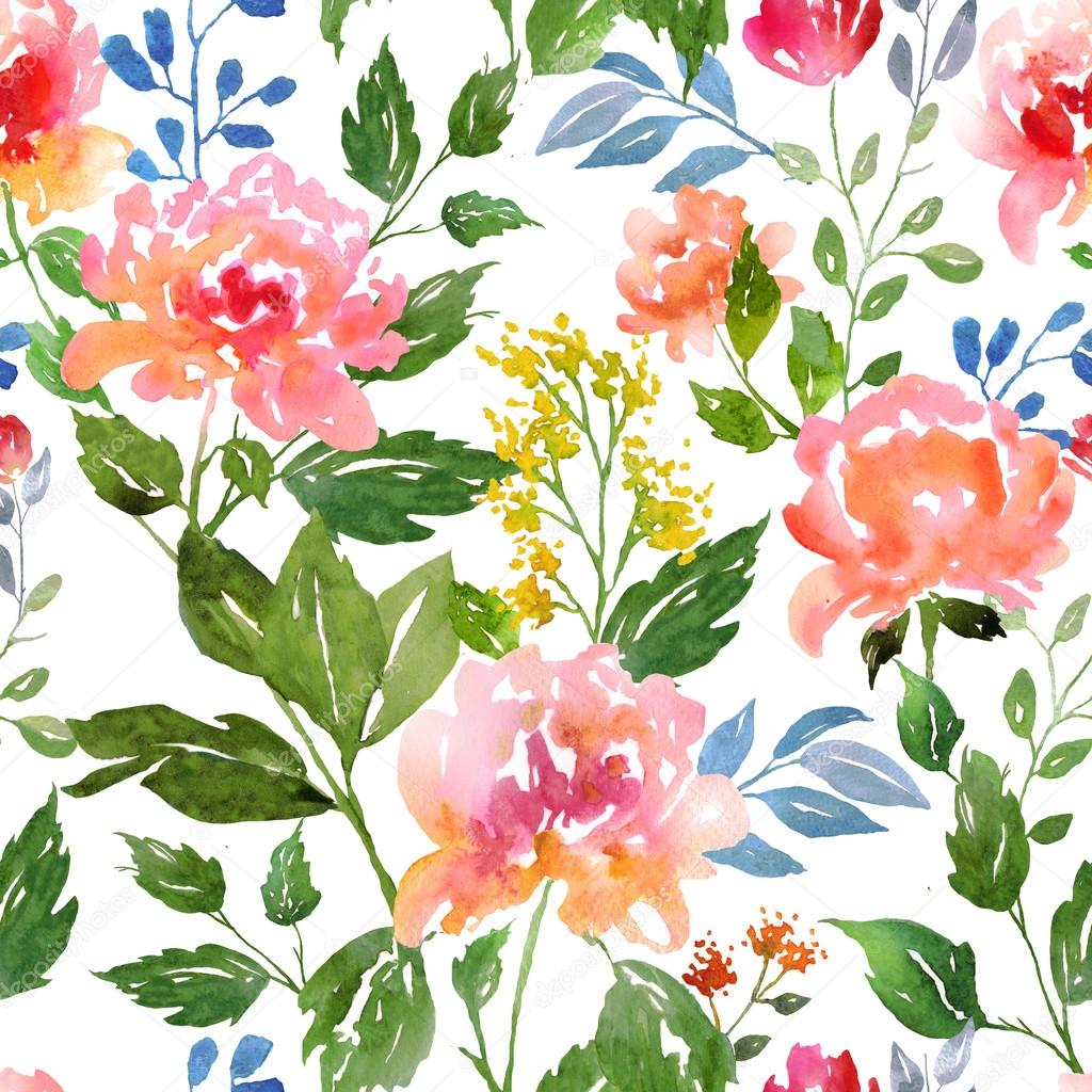 Watercolor Floral Prints