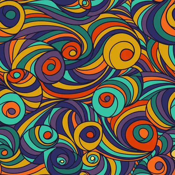 Swirl naadloze patroon — Stockvector