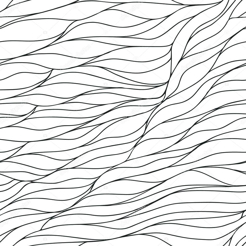 abstract hand-drawn doodles pattern