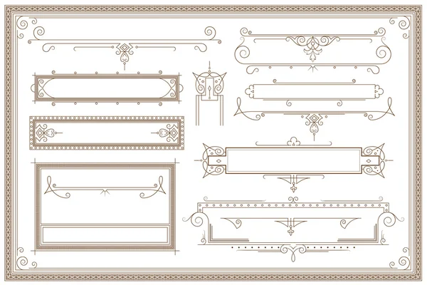 Anuncios, volante, web, bodas y otras invitaciones o tarjetas de felicitación. Plantilla vectorial . — Vector de stock