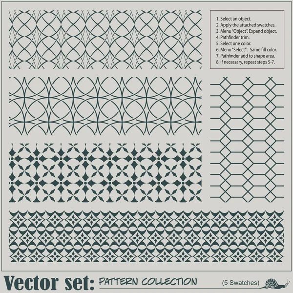 Vector patrón abstracto sin costura — Archivo Imágenes Vectoriales