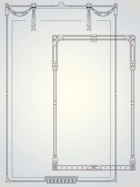 デザイン用テンプレートŠablona pro design — Stockový vektor