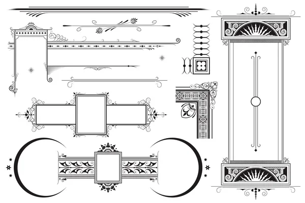 Vector template. Advertisements, flyer, web, wedding  and other — Stock Vector